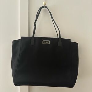 Kate Spade Black Tote Bag Like New